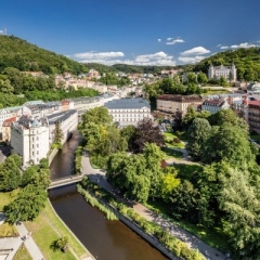 Spa hotel Thermal ****, lázně Karlovy Vary - výhled